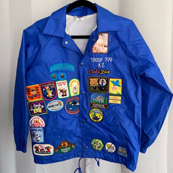 auburn Jackets & Coats Vintage Y2k Girl Scout Jacket Large Poshmark
